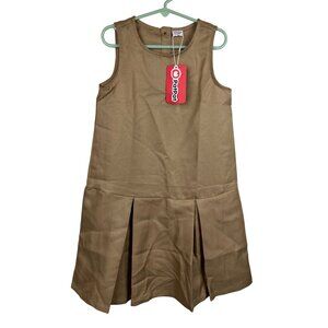 PatPat Khaki Jumper Dress ** NWT SLIGHT PILLING BODICE**